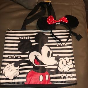 2 for 20 mickey mouse bag and headband
